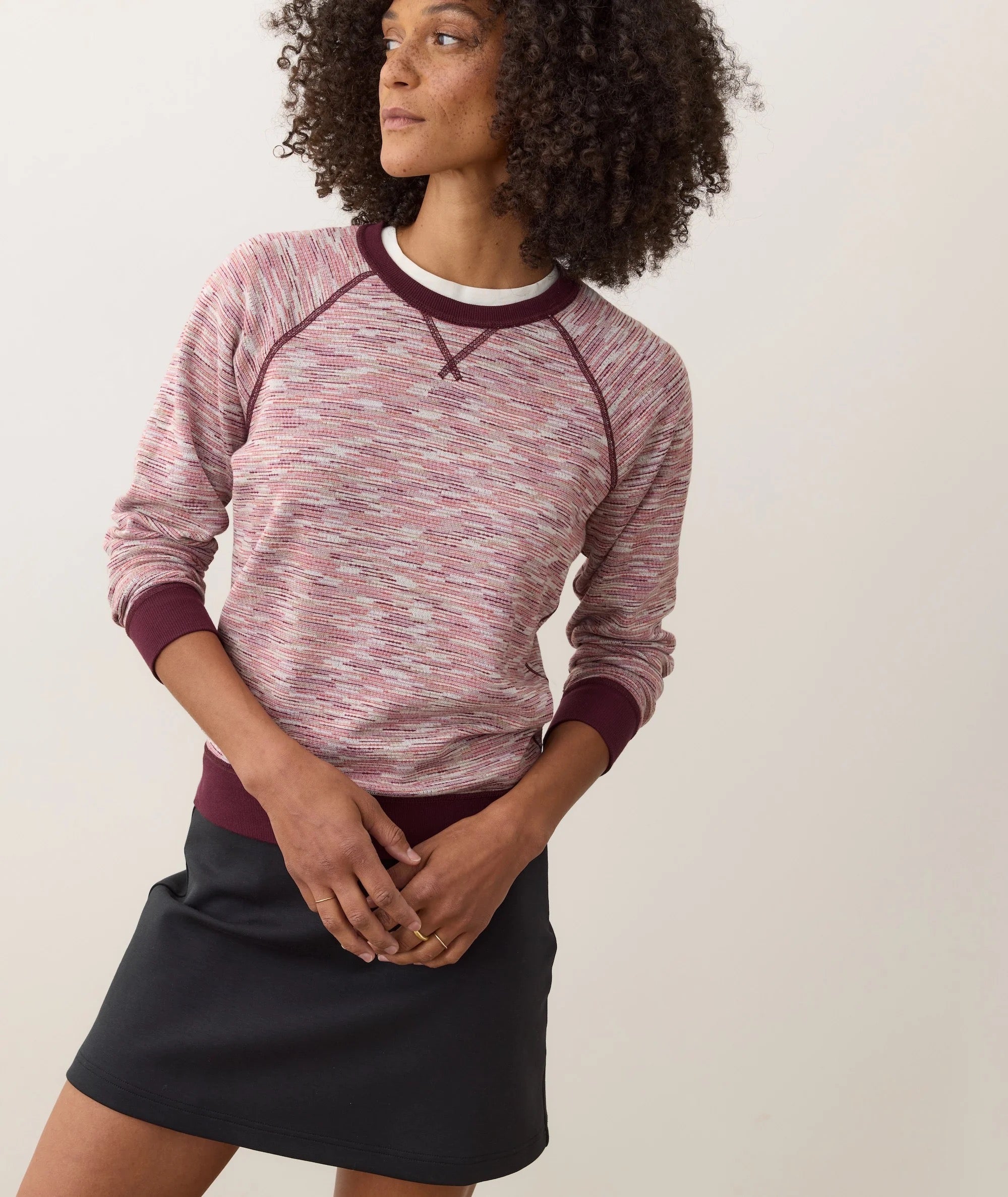 W'S JUNO REVERSIBLE RAGLAN