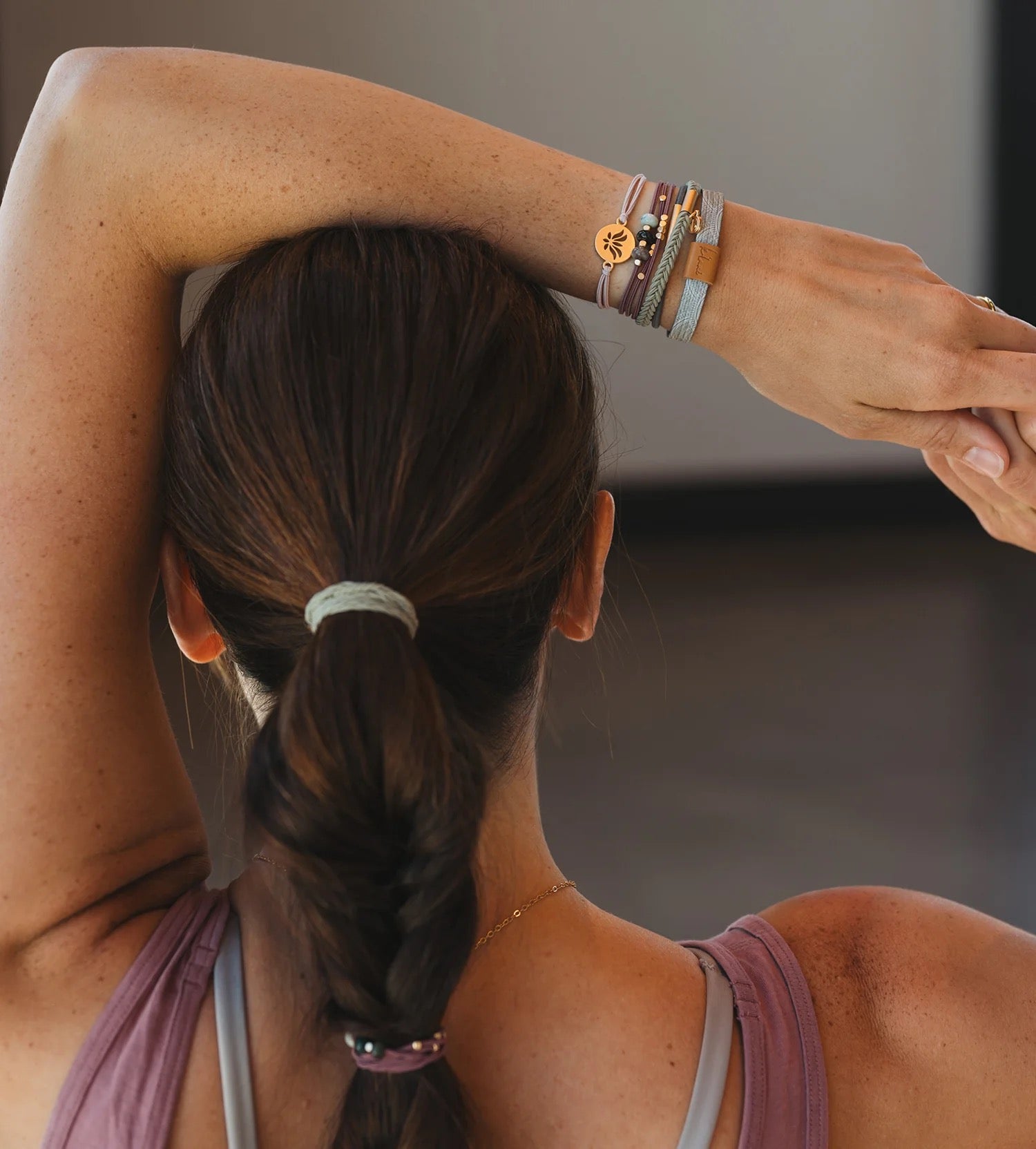 BREATHE - HAIR TIE BRACELET