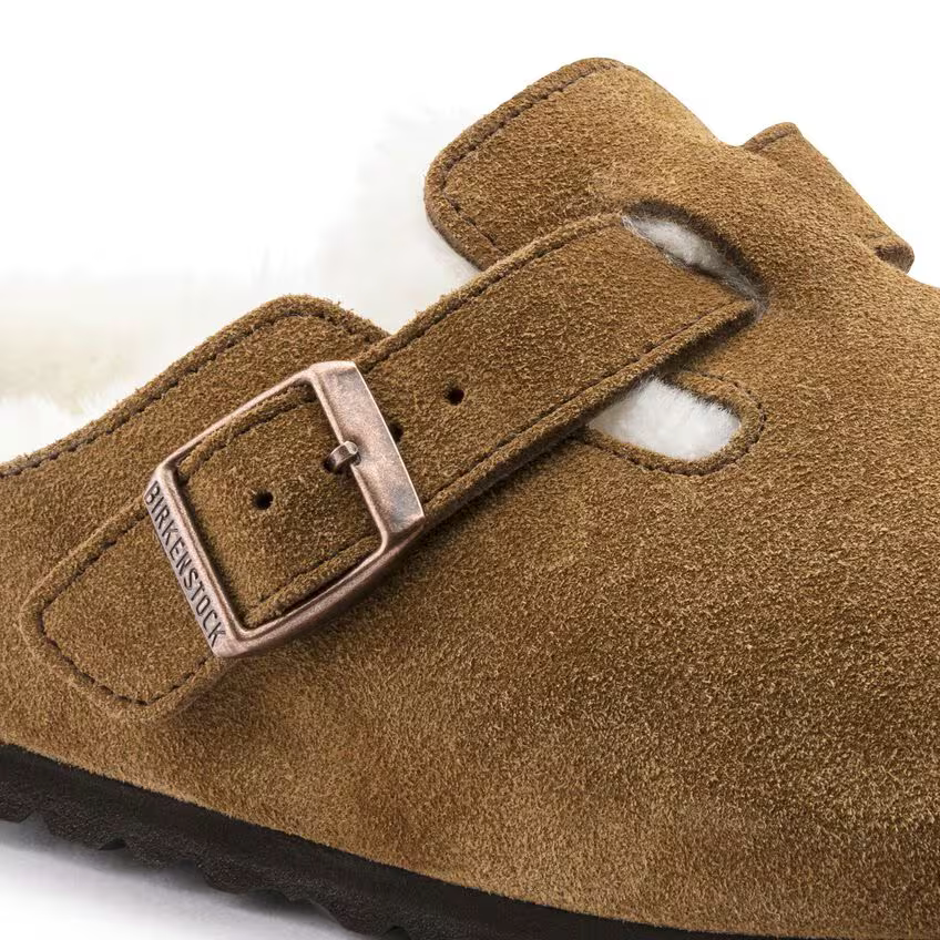 W'S BOSTON SHEARLING SUEDE LEATHER