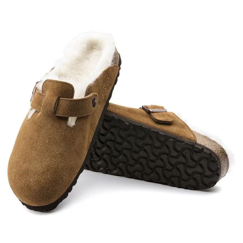 M'S BOSTON SHEARLING SUEDE LEATHER