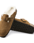W'S BOSTON SHEARLING SUEDE LEATHER