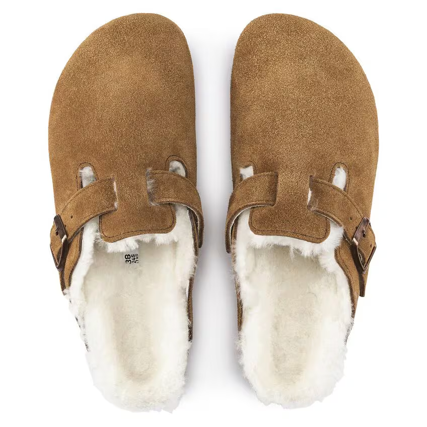 M'S BOSTON SHEARLING SUEDE LEATHER