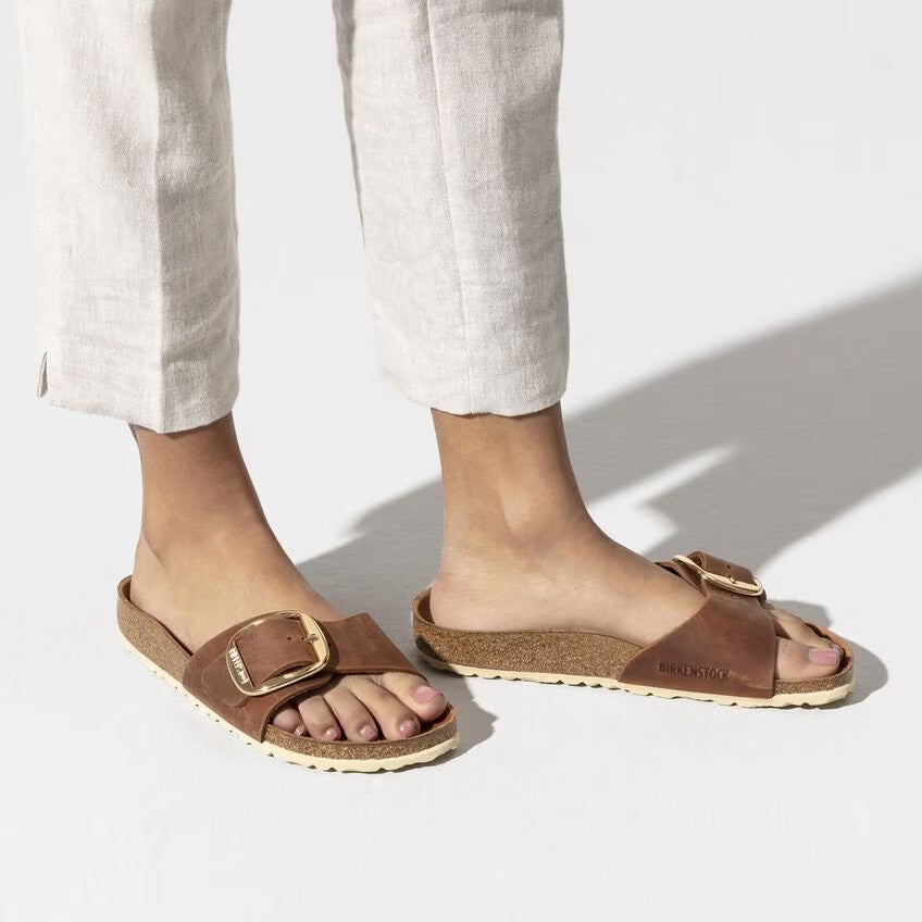 W'S MADRID BIG BUCKLE OILED LEATHER