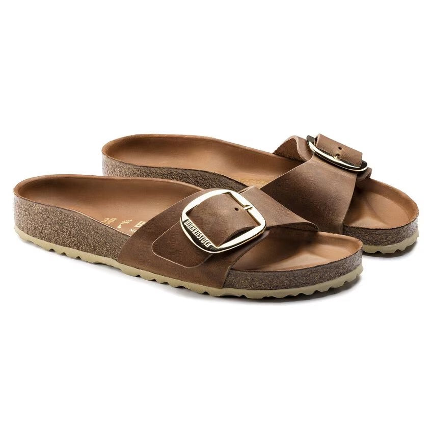 W'S MADRID BIG BUCKLE OILED LEATHER
