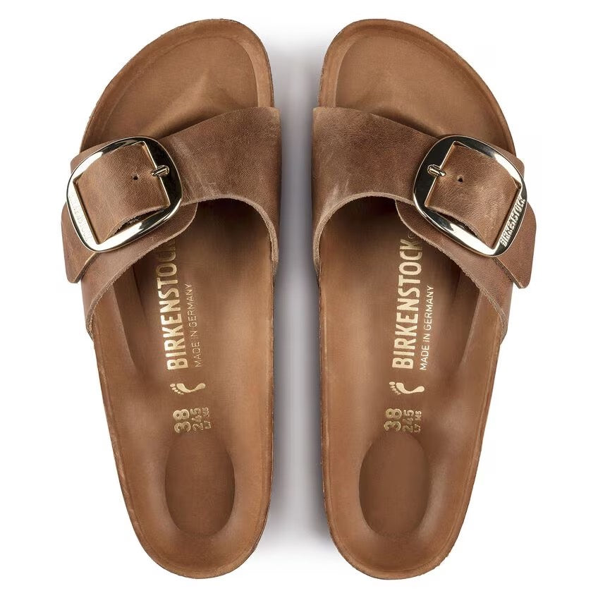 W'S MADRID BIG BUCKLE OILED LEATHER