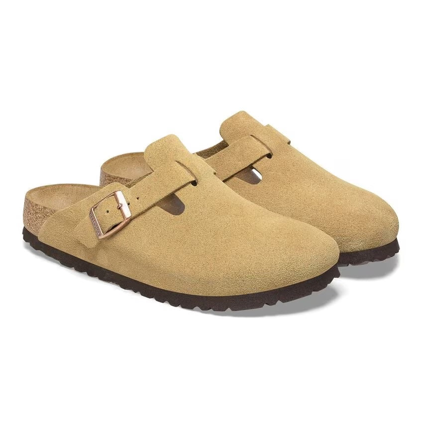 W'S BOSTON SUEDE LEATHER SOFT FOOTBED