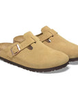W'S BOSTON SUEDE LEATHER SOFT FOOTBED