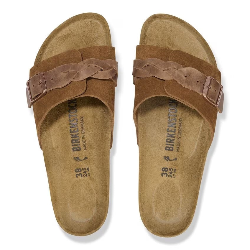 W'S OITA BRAIDED SUEDE LEATHER