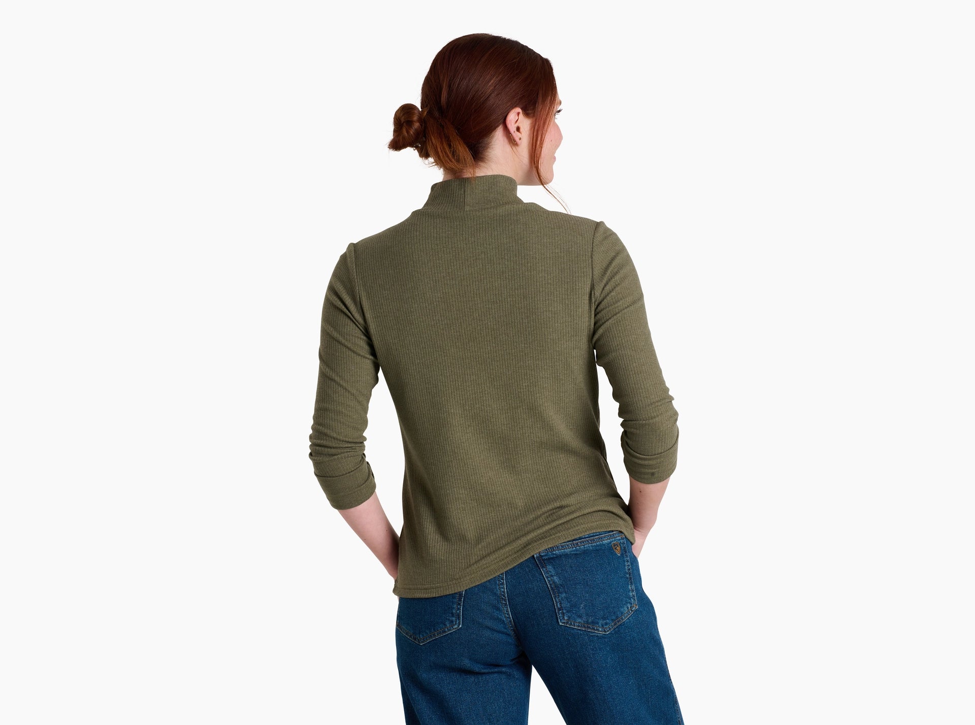 W'S VERONA RIB L/S SHIRT