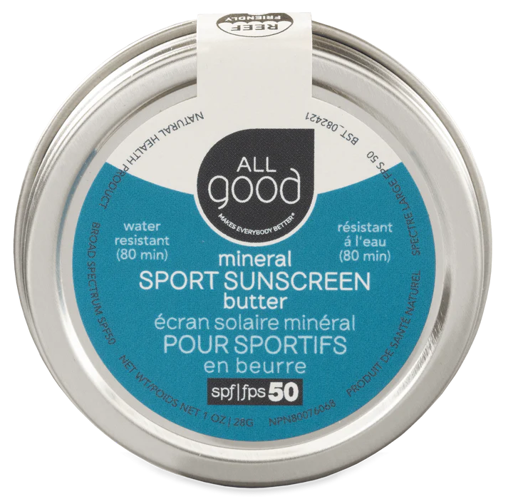 SPF 50 SPORT MINERAL SUNSCREEN BUTTER - 1oz
