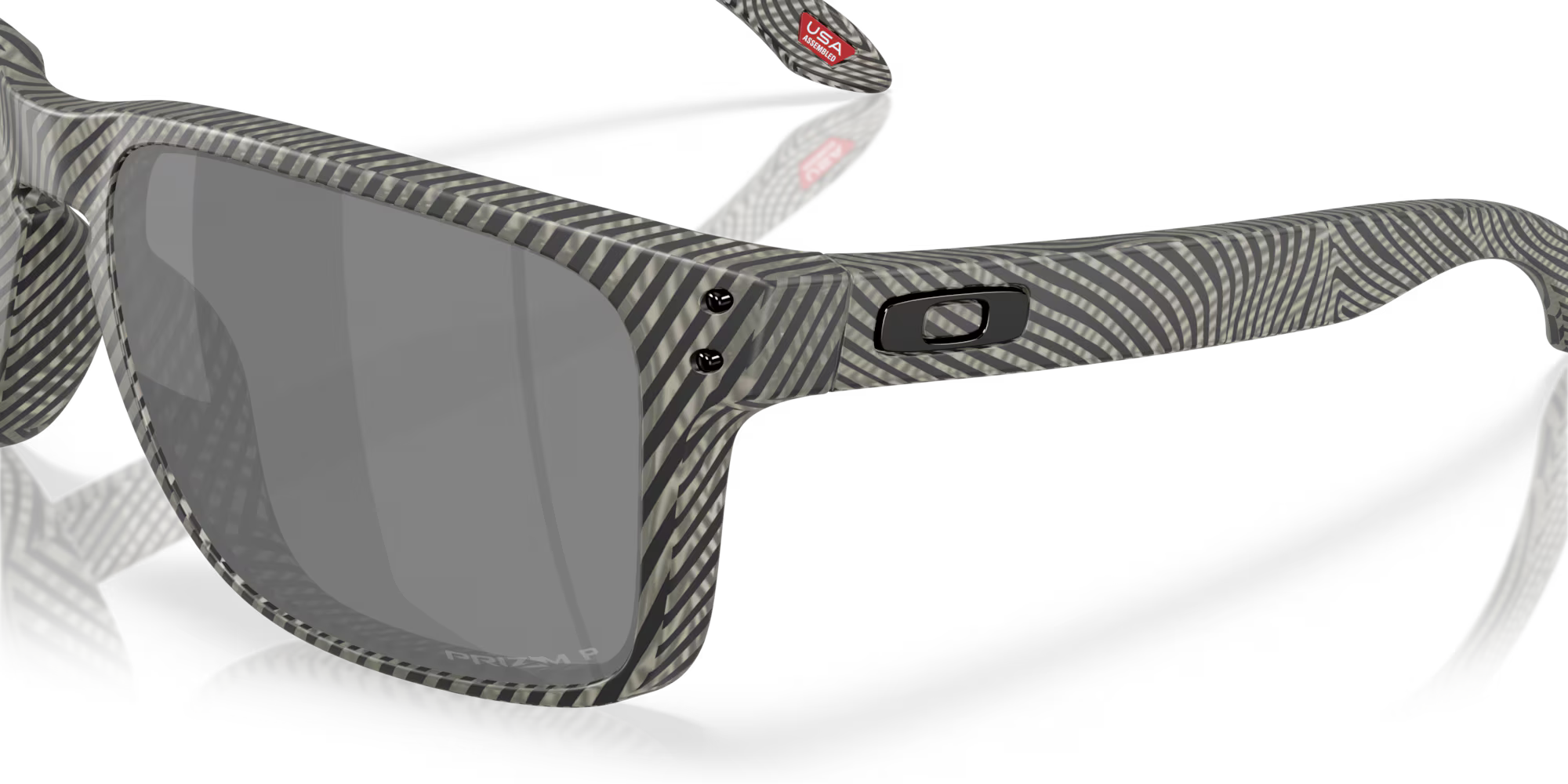 HOLBROOK XL POLAR - MATTE GREY INK FINGERPRINT - PRIZM BLACK