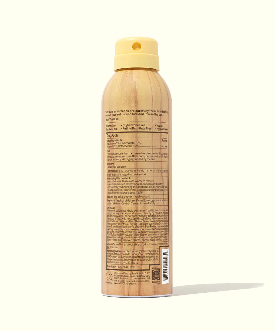 SUN BUM ORIGINAL SUNSCREEN SPRAY 6oz