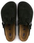 W'S BOSTON SUEDE LEATHER SOFT FOOTBED