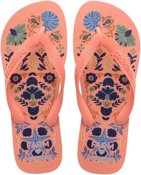 W'S FARM RIO TOP FLIP FLOPS