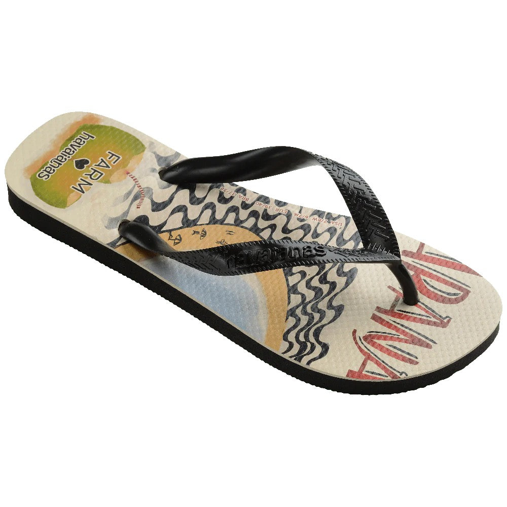 W'S FARM RIO TOP FLIP FLOPS