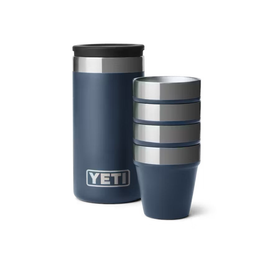 YETI SHOT GLASSES W/CARRYING CASE