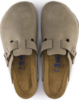 M'S BOSTON SUEDE LEATHER SOFT FOOTBED