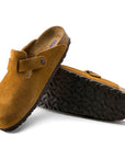 W'S BOSTON SUEDE LEATHER SOFT FOOTBED