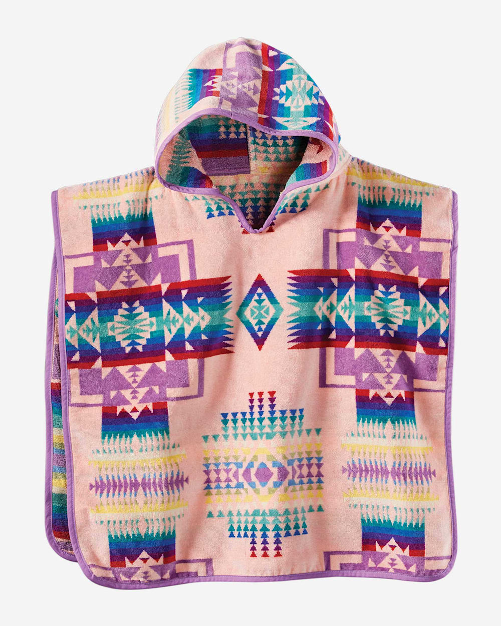 CHILD JACQUARD HOODED TOWEL