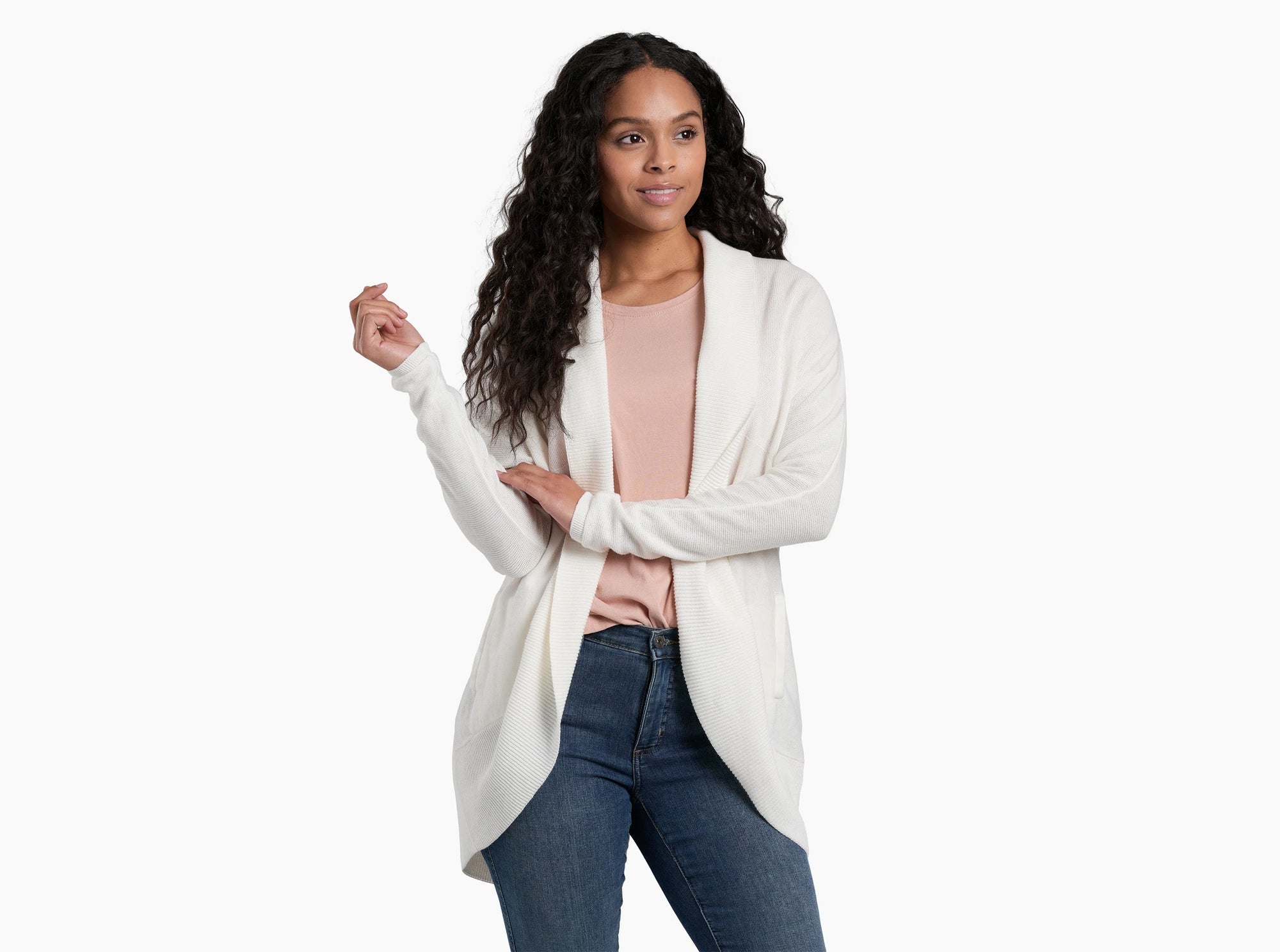 W'S GENEVA LONG CARDIGAN