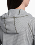 W'S STRIA PULLOVER HOODY