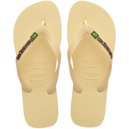 W'S BRAZIL LOGO FLIP FLOPS