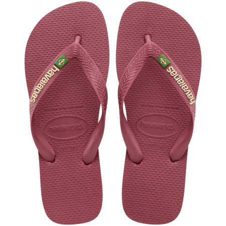 W'S BRAZIL LOGO FLIP FLOPS