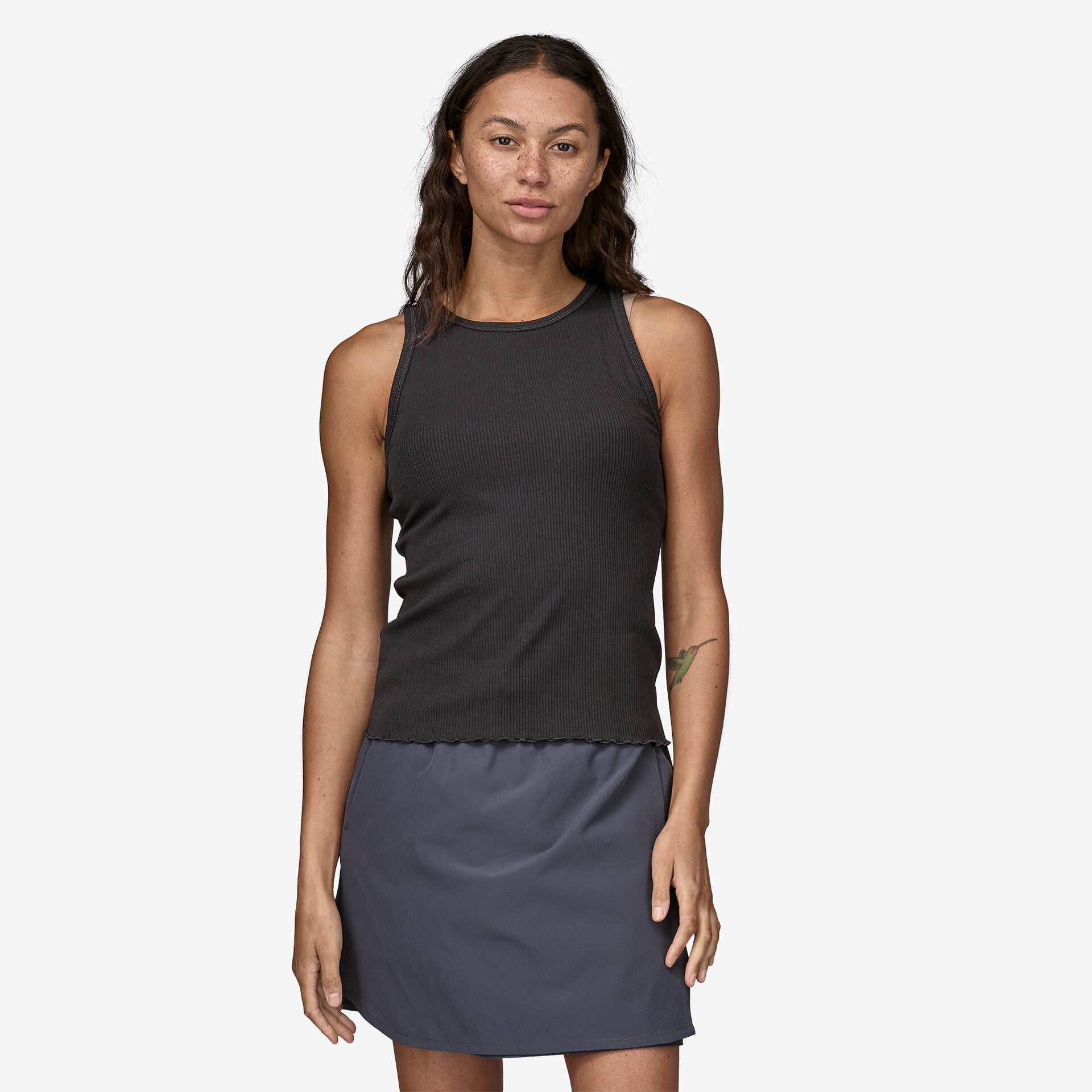 W'S RIB KNIT TANK