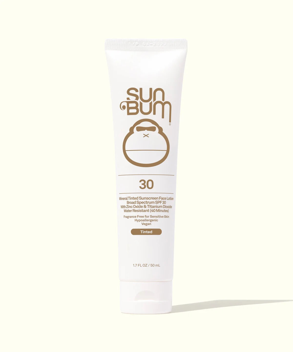 SUN BUM MINERAL SPF 30 TINTED SUNSCREEN FACE LOTION