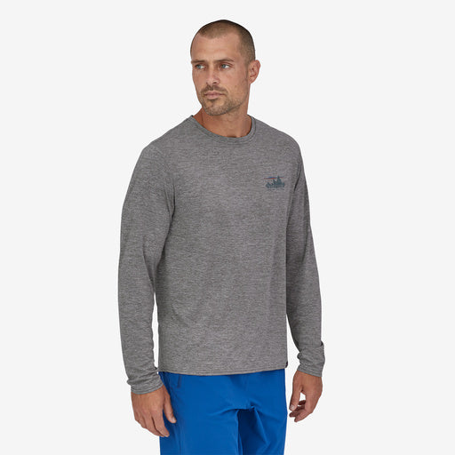 M'S L/S CAP COOL DAILY GRAPHIC SHIRT