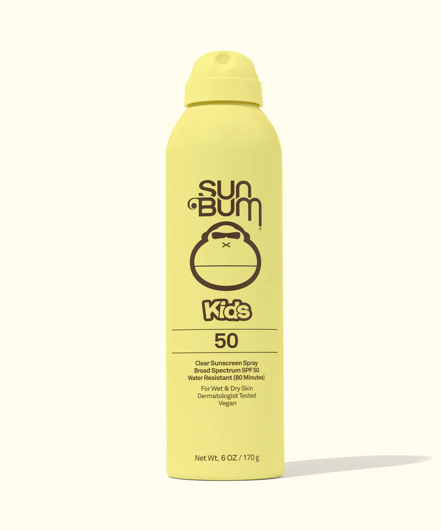 SUN BUM KIDS SPF 50 CLEAR SUNSCREEN SPRAY 6oz