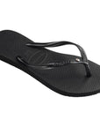 W'S SLIM CRYSTAL FLIP FLOPS