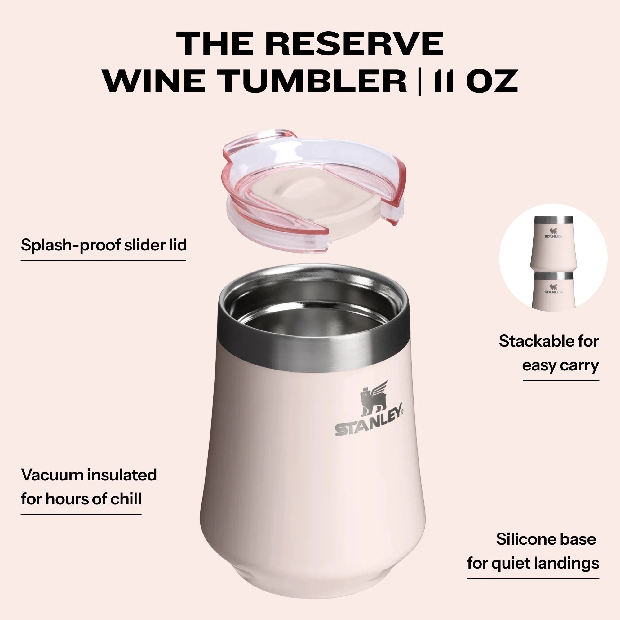 THE RESERVE WINE TUMBLER - 11OZ