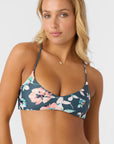 MELODY FLORAL HUNTINGTON BRALETTE TOP