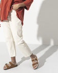 W'S ARIZONA SHEARLING SUEDE LEATHER
