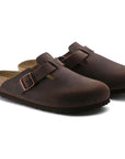 W'S BOSTON OILED LEATHER SOFT FOOTBED