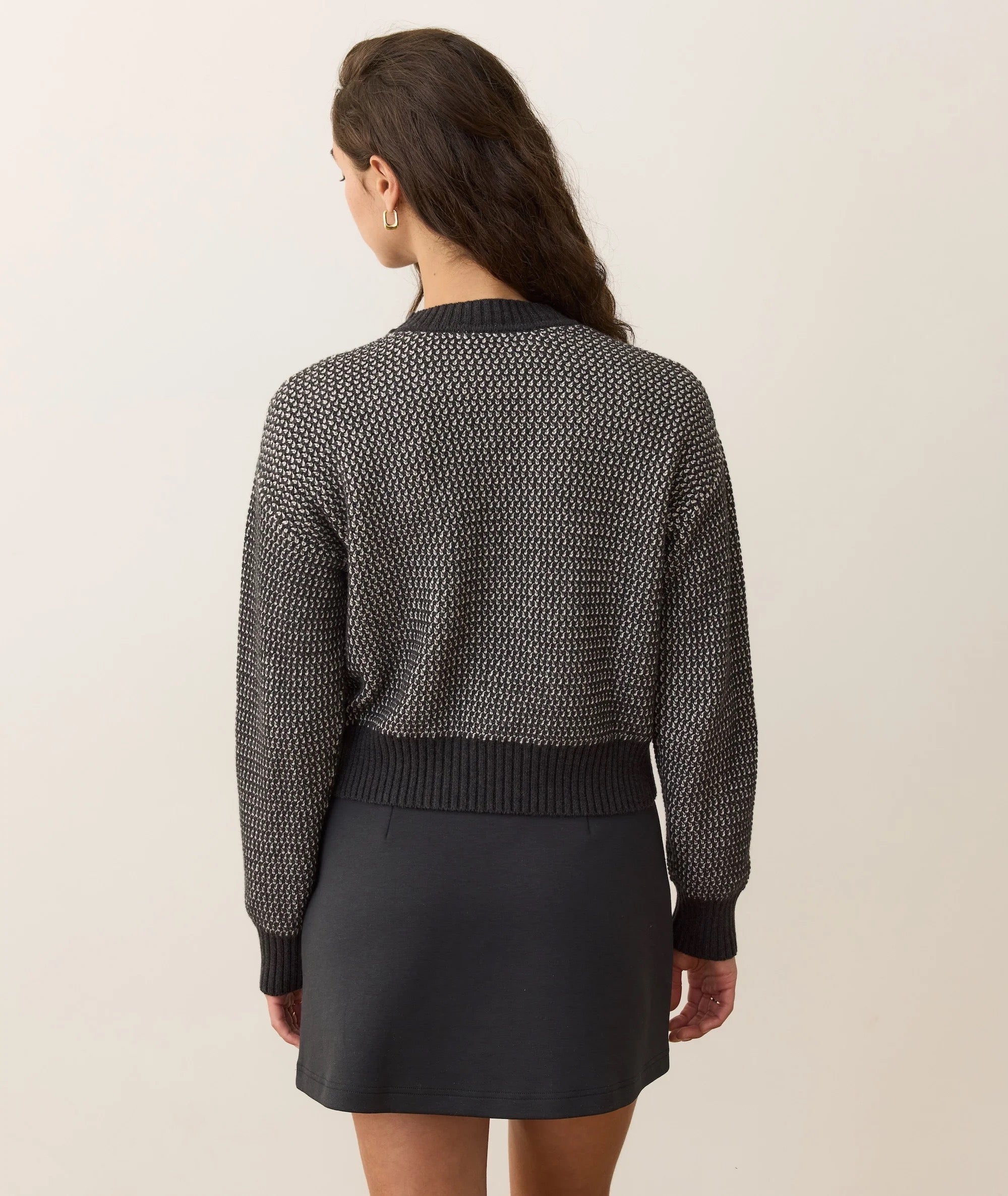 W'S ROBIN TEXTURED CREWNECK SWEATER