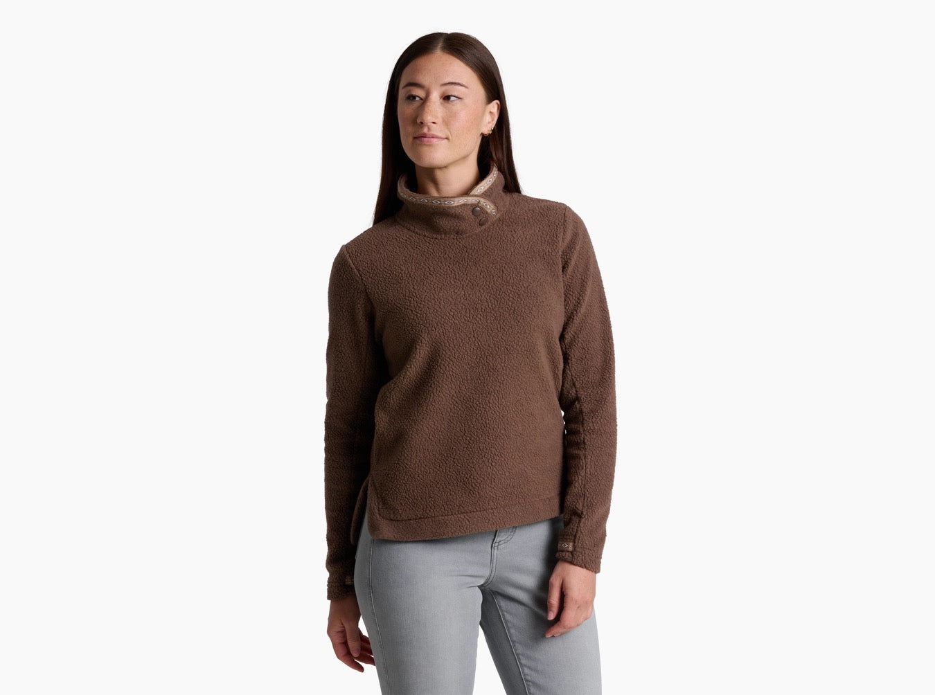 W'S HYGGE SNAP PULLOVER