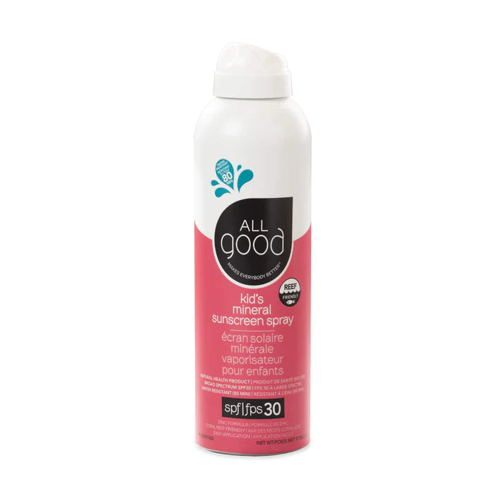 SPF 30 KIDS MINERAL SUNSCREEN SPRAY - 6oz