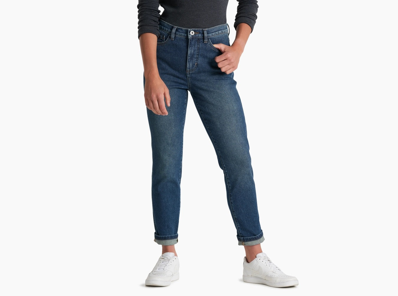 W'S KONTOUR RIGID DENIM SKINNY
