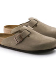 M'S BOSTON SUEDE LEATHER SOFT FOOTBED