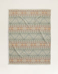 FRINGED COTTON THROW
