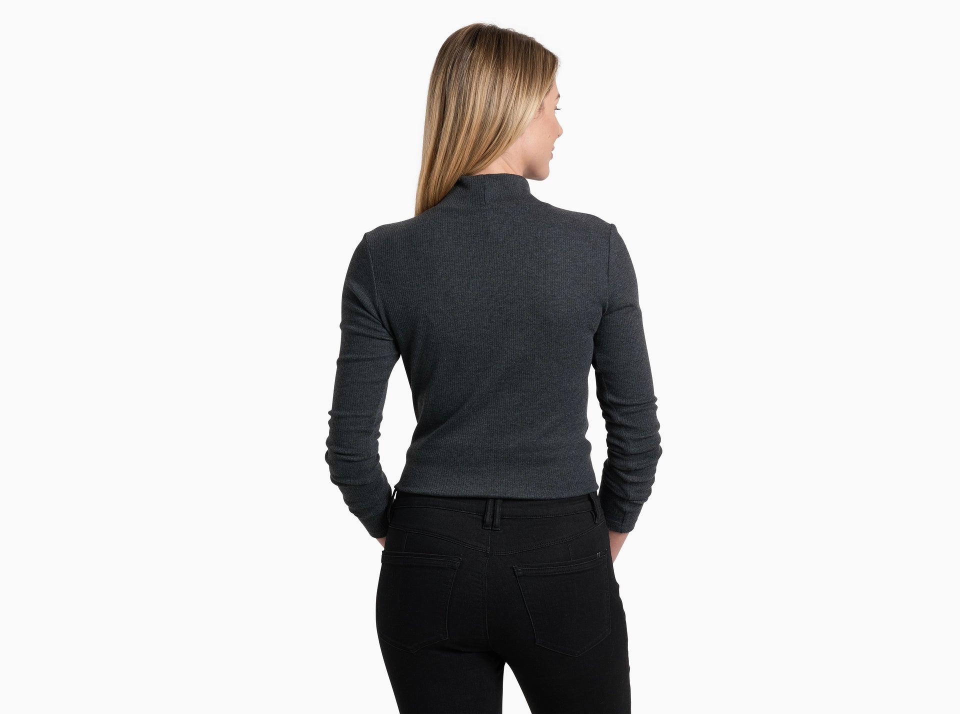 W'S VERONA RIB L/S SHIRT