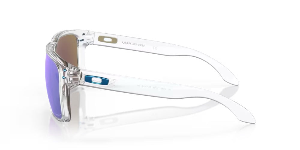 HOLBROOK XL POLAR - POLISHED CLEAR - PRIZM SAPPHIRE – Kahunas