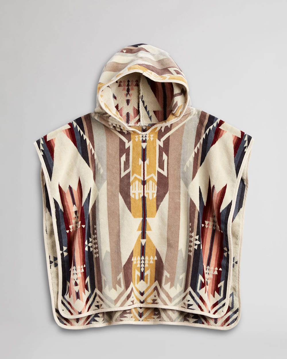 CHILD JACQUARD HOODED TOWEL