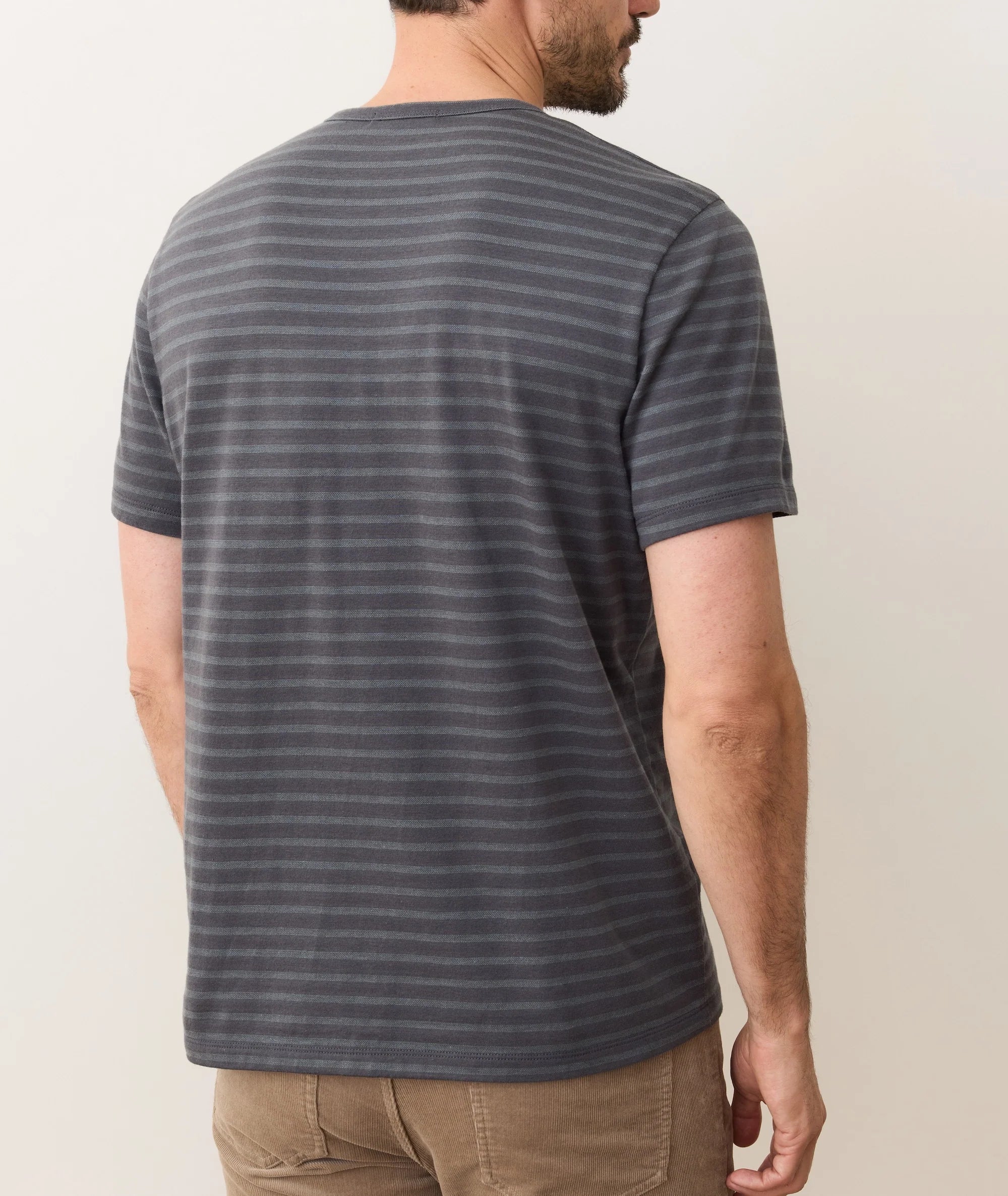 M'S SIGNATURE JACQUARD CREW TEE