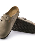 W'S BOSTON SUEDE LEATHER SOFT FOOTBED