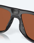 COSTA 06S9116 911602 TAXMAN MATTE BLACK W/GREEN MIRROR