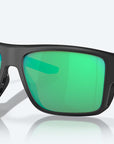 COSTA 06S9116 911602 TAXMAN MATTE BLACK W/GREEN MIRROR