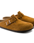 W'S BOSTON SUEDE LEATHER SOFT FOOTBED